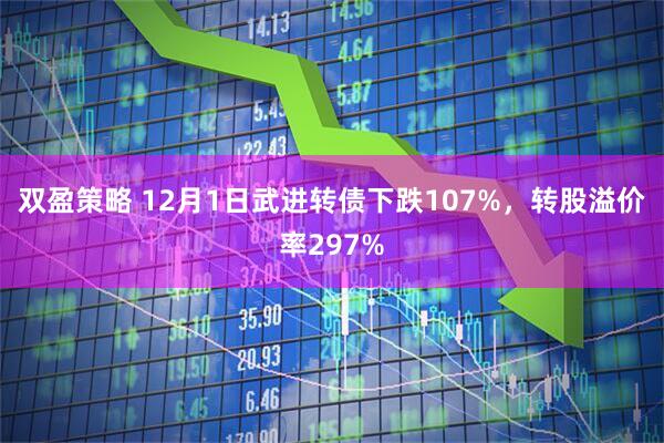 双盈策略 12月1日武进转债下跌107%，转股溢价率297%